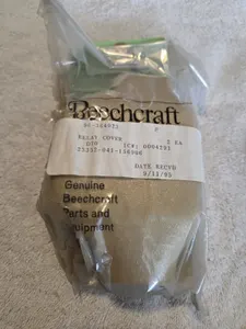 Beechcraft / Beech Baron 55 Relay Plastic Cover Escutcheon